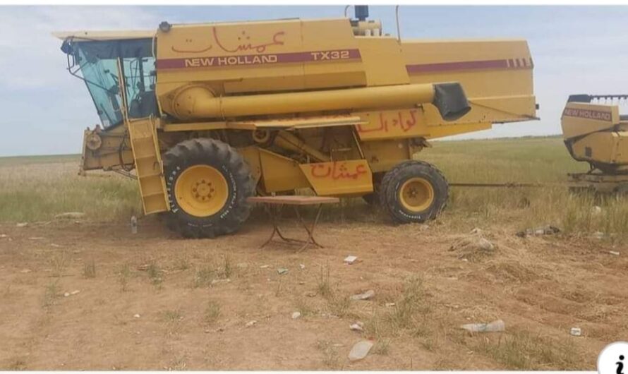 Accusations of the National Army of confiscating “wheat of the Syrians” and transfer it to Turkish territory