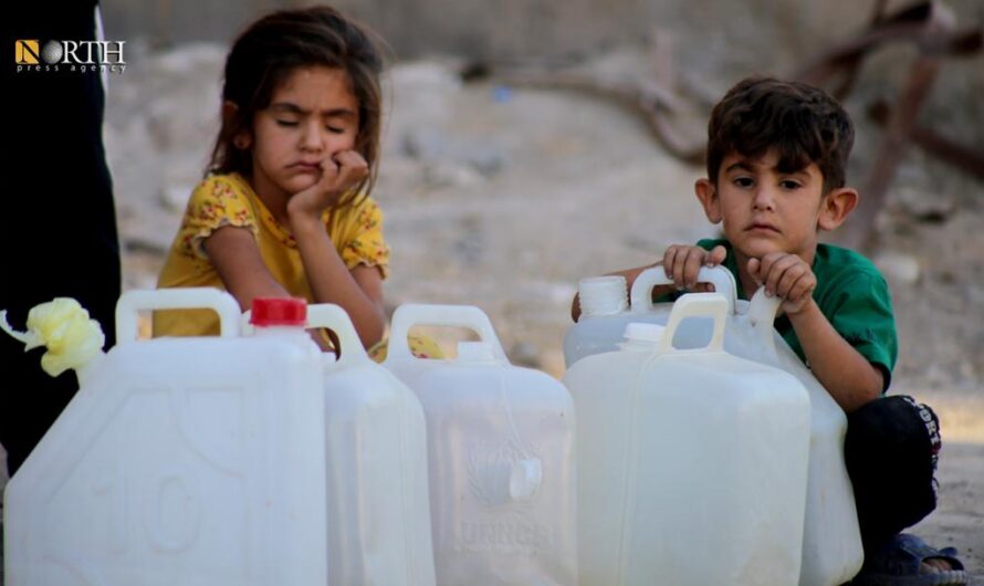 89 Organizations denounce Turkey’s Repeated Water cut to Hundreds of Thousands of People in Syria’s North East