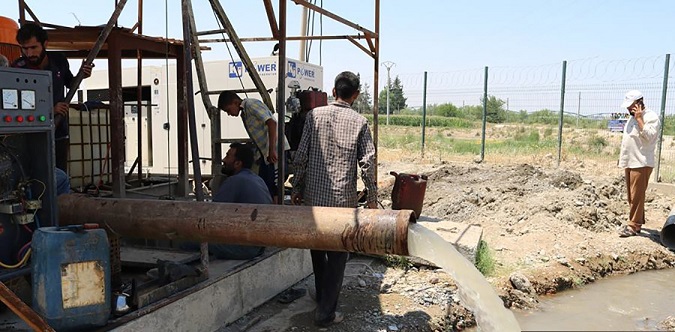 المناطق المحتلة من تركيا تعاني من شح مياه الشرب