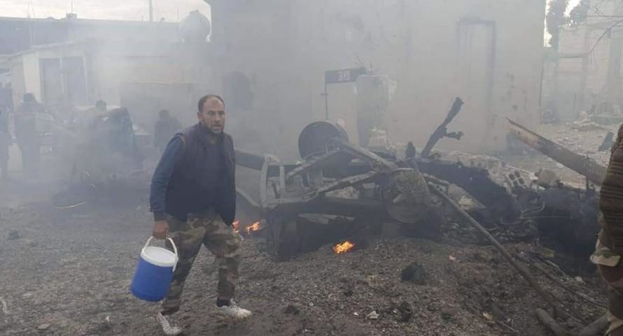 قتلى وجرحى بانفجار عربة مفخخة في بلدة سلوك بريف الرقة الشمالي