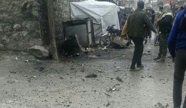 جريحان بانفجار عبوة ناسفة في مدينة عفرين شمال حلب