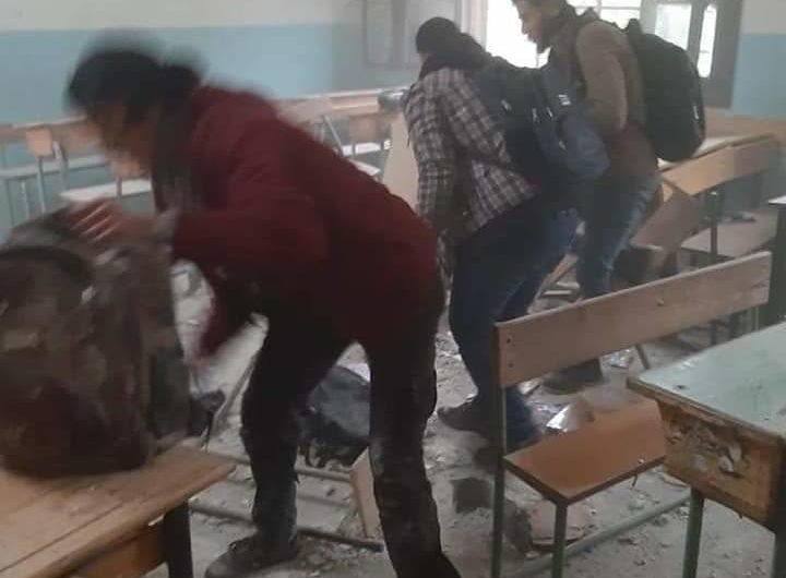 قتيل وجرحى نتيجة سقوط قذائف وسط مدينة عفرين