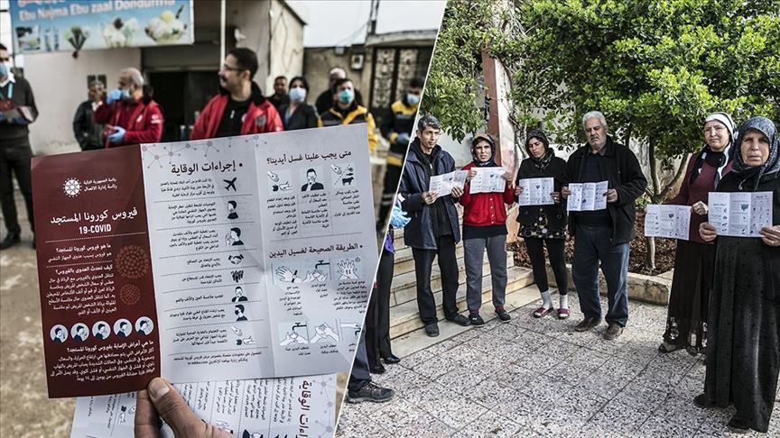 كورونا.. تركيا توزع منشورات توعية على سكان عفرين السورية وسط تحذيرات من تفشيه في معتقلاتها