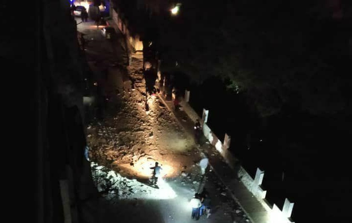 إصابة شخصين في سقوط قذائف وسط مدينة عفرين بريف حلب