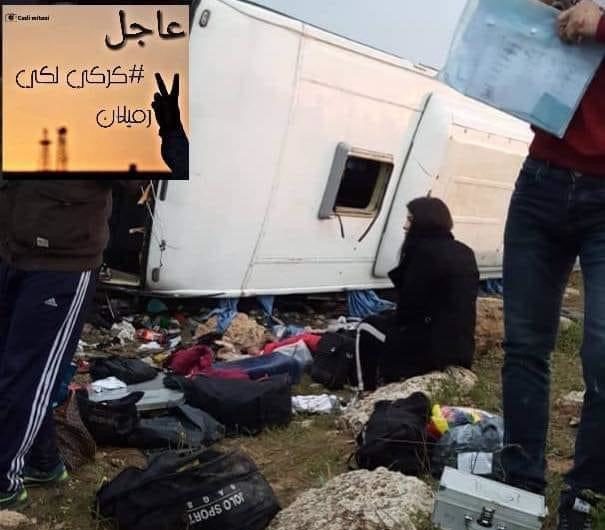 مقتل شخصين وإصابات بحادث مروري على طريق اللاذقية – الحسكة