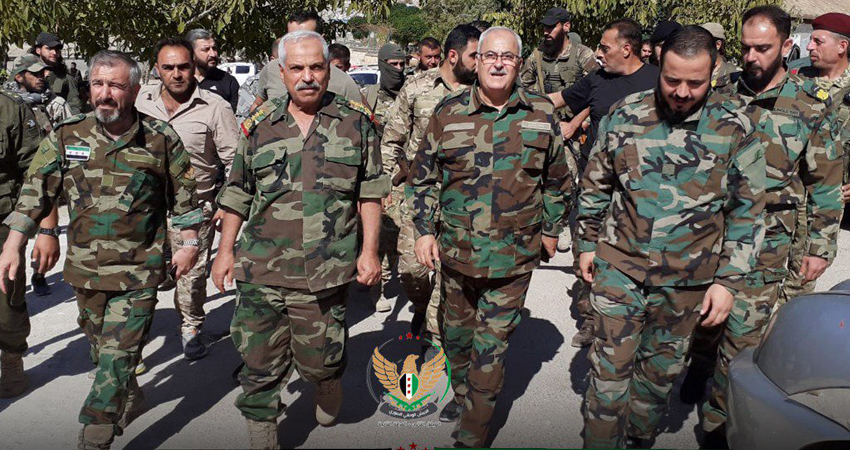 عميد منشق عن “النظام” يحمل الفصائل الموالية لتركيا مسؤولية الوقوف وراء تفجير عفرين ويطالب باقالتهم