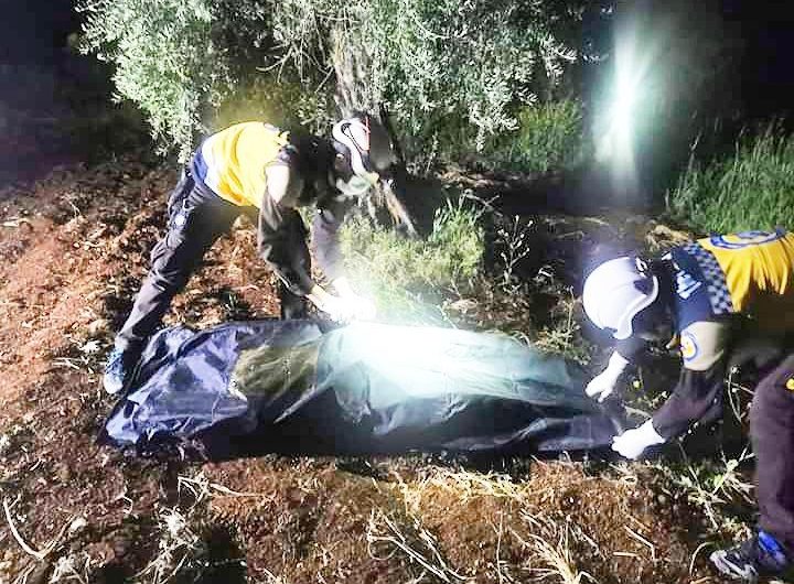 ضمن حالة الفلتان الأمني …  العثور على جثة امرأة ثلاثينية مجهولة الهوية قرب قطمة بريف عفرين