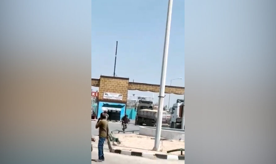 فيديو … شاحنات تركية “تسرق” قمح السوريين