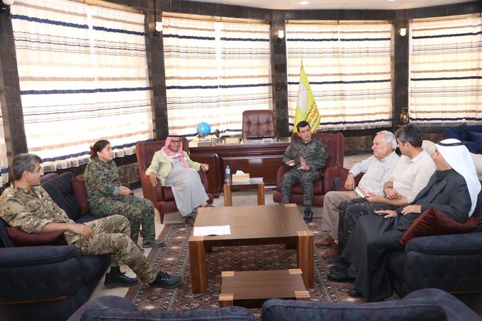 التوصل لاتفاق مصالحة بين وحدات حماية الشعب وعوائل شهداء فاجعة عامودا برعاية قوات سوريا الديمقراطية