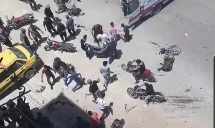 تركيا تفشل مجددا في حماية المدنيين ..ضحايا جراء انفجار في مدينة عفرين شمال حلب