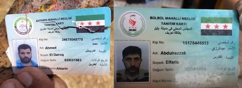 قيادات داعش يتحركون بهويات صادرة من “الحكومة السورية المؤقتة” في المناطق الخاضعة لتركيا شمال سوريا