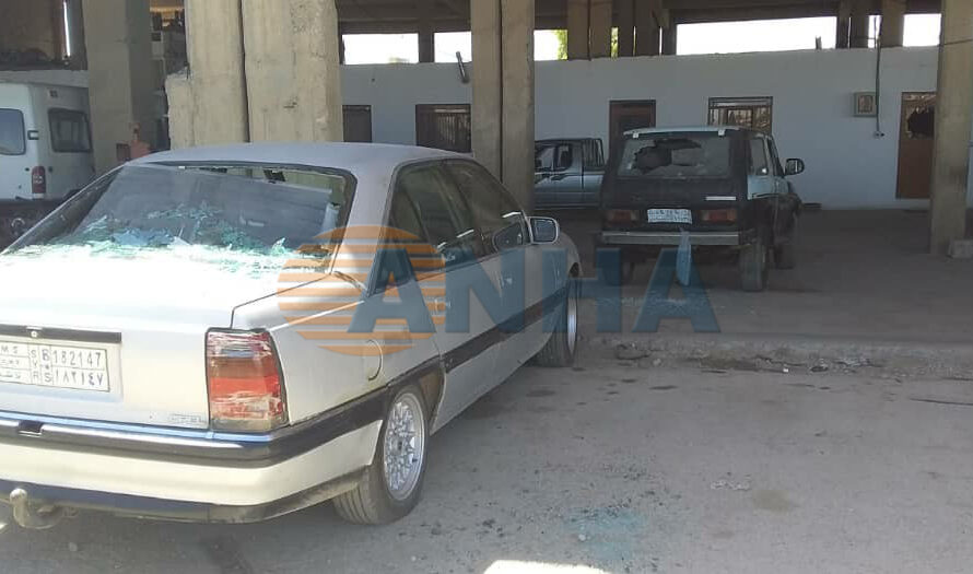 إصابة شخصين في قصف تركي استهدف كراج للسيارات قرب مدينة قامشلو