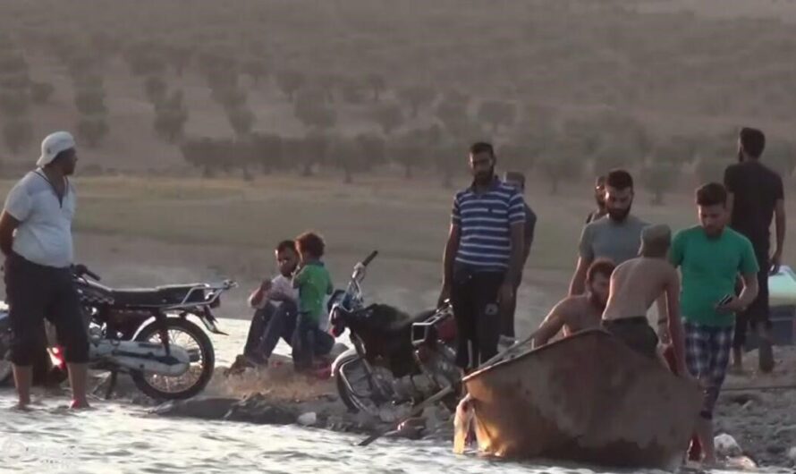 غرق ثلاثة أشخاص في نهر الفرات في الرقة