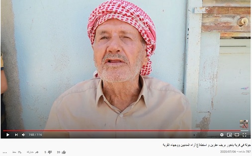 بعد تقارير عن انتهاكات حقوق الإنسان في عفرين … “العمشات” يصور مقاطع فيديو مع المدنيين وأنهم يعيشون بسلام