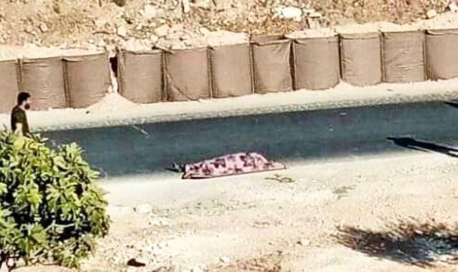 مقتل امرأة برصاص الجنود الأتراك أمام معسكر المسطومة في إدلب