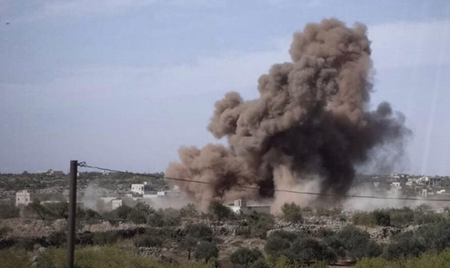 الجيش السوري يدمر واحدة من أهم القواعد العسكرية التركية في مورك بعد انسحاب الأتراك منها