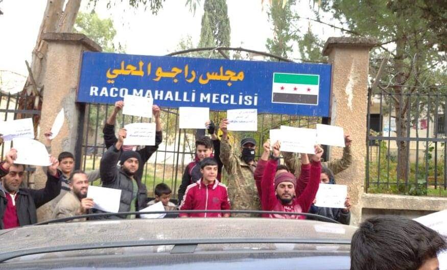 إعتقالات في مدينة عفرين من قبل الشرطة العسكرية لمتظاهرين خرجوا ظهر اليوم مطالبين بإصلاحات