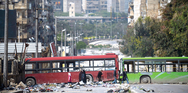 إصابة مدنيّ نتيجة انفجار عبوة ناسفة في منبج