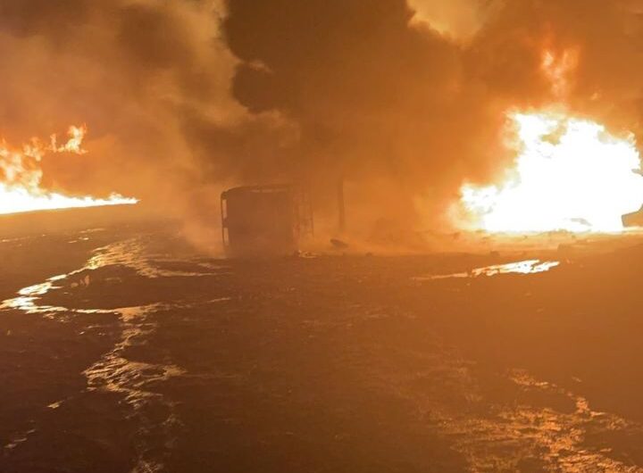 انفجارات في سوق النفط بجرابلس