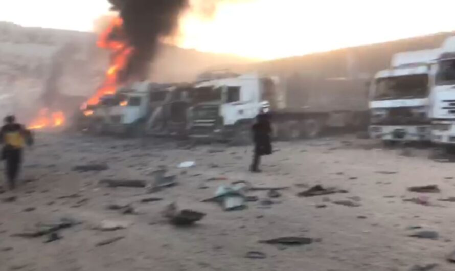 روسيا تصعد … غارات تستهدف طريق باب الهوى بريف حلب