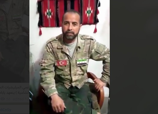 قائد ميليشيا مسلحة مدعوم من تركيا يهدد بإبادة الكرد في سوريا “بدنا نضل ندعس عليكم لحتى مايضل واحد منكم بسوريا”