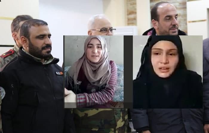 أين اختفت “إسراء خليل” و” ريم الأحمد” اللتين ظهرتا في فيديو مصور تتهمان (أبو عمشة) باغتصابهن وزعم “الائتلاف” إنّه شكل لجنة تحقيق لحمايتهن