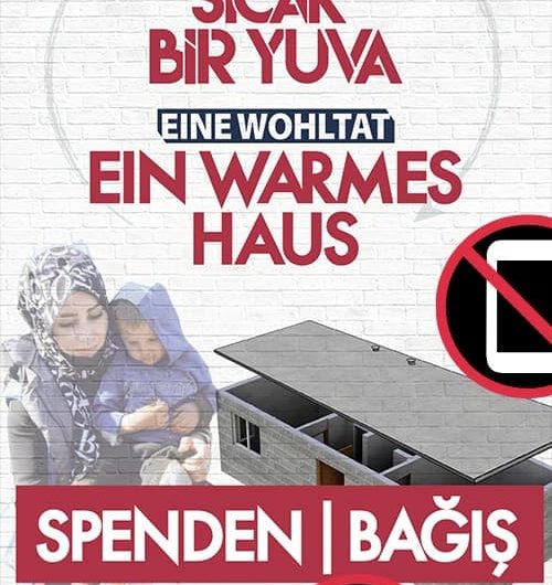 منظمة تركية تجمع تبرعات في ألمانيا لبناء مستوطنات في عفرين وشمال سوريا