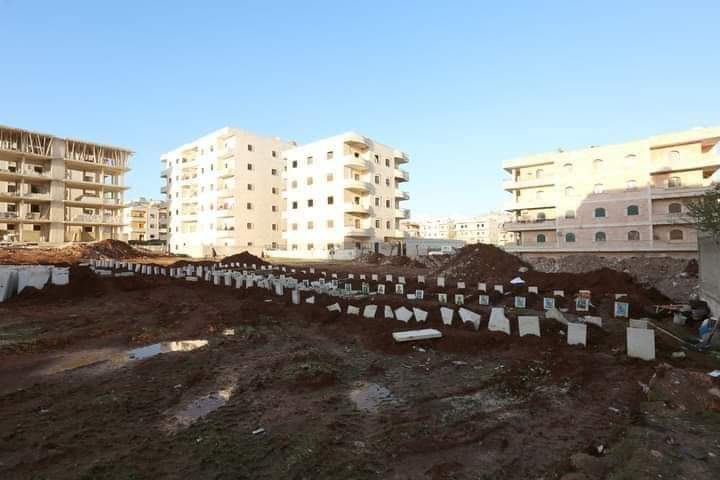 تحديث : تفاصيل جديدة عن المقبرة التي جرفتها القوات التركية في عفرين