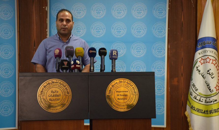 الإدارة الذاتية تطالب سلطات إقليم كردستان بالإفراج عن ممثلها في هولير المعتقل منذ 3 أشهر