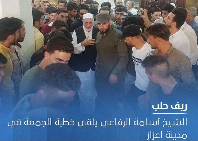 أسامة الرفاعي رئيس المجلس الإسلامي السوري في إعزاز السورية ينتقد “الجندرة” ويعتبر دعوات تحرير المرأة والمساواة أفكار “فاجرة”