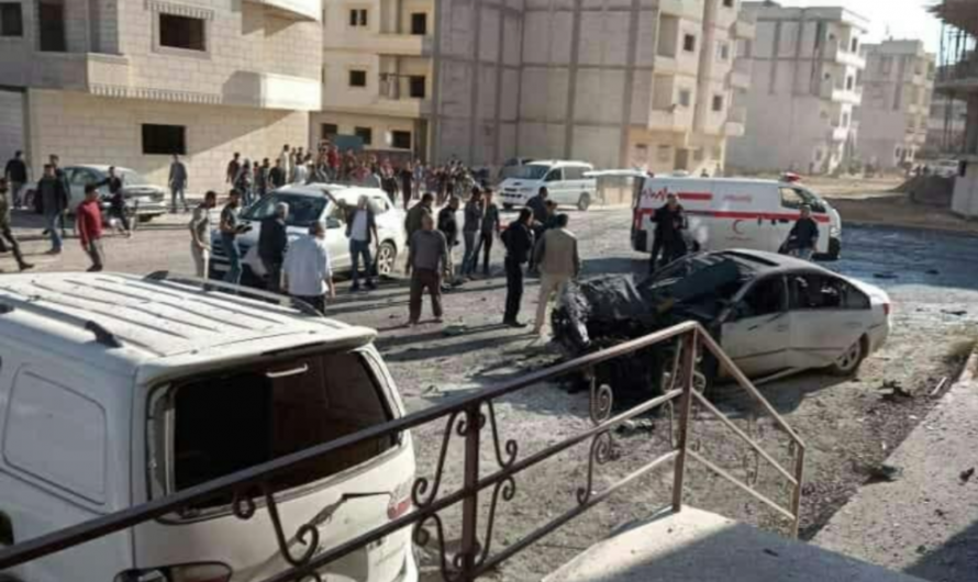 ضحايا مدنيين في قصف تركي بطائرة مسيرة استهدف مدينة كوباني