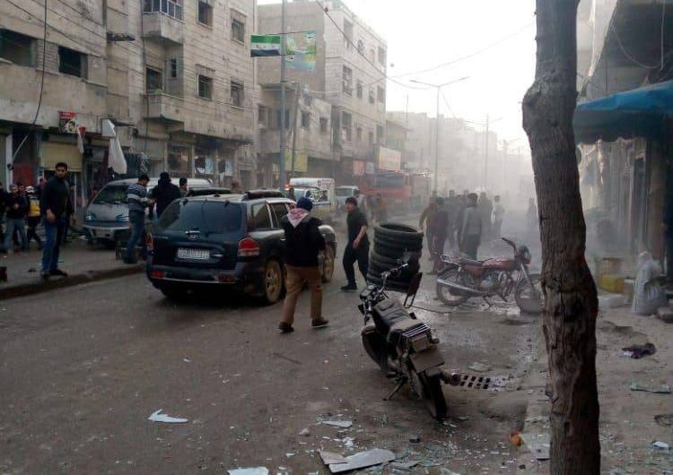 حقيقة القصف الذي استهدف مدينة جرابلس وأدى لمقتل شخصين