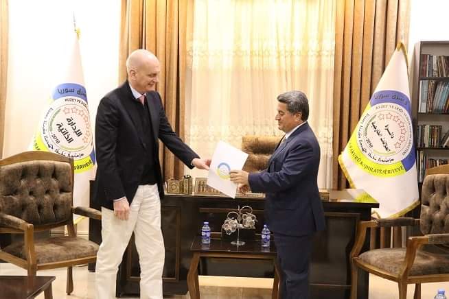 وفد ألماني يتسلم 32 طفلاً وامرأة من الإدارة الذاتية شمال شرق سوريا