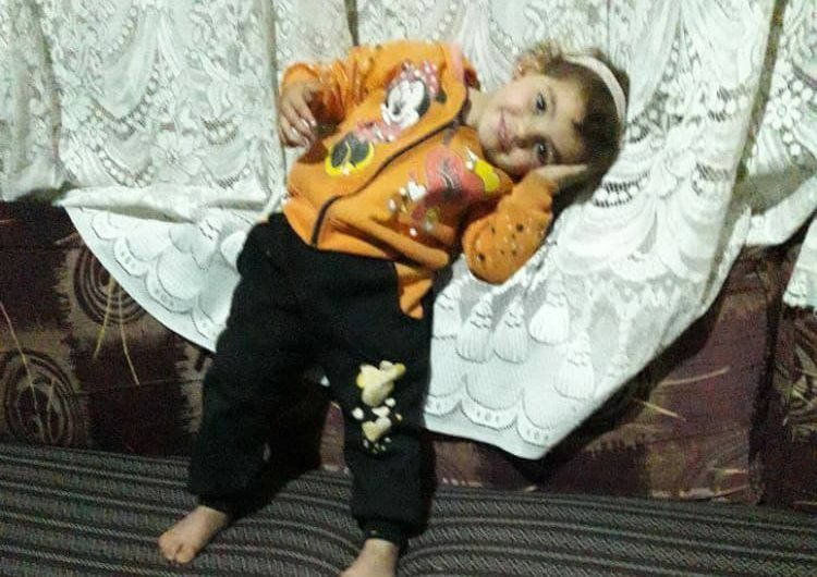 غصون شوكان طفلة سورية خُطفت وعذبت حتى الموت في مدينة اعزاز في ريف حلب