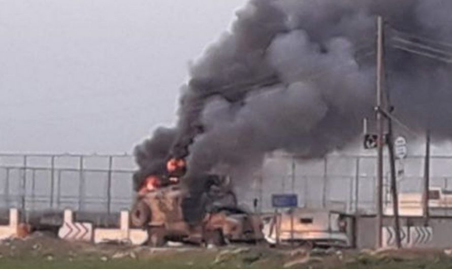 مقتل جنديين تركيين باستهداف مدرعة عسكرية شمالي سوريا