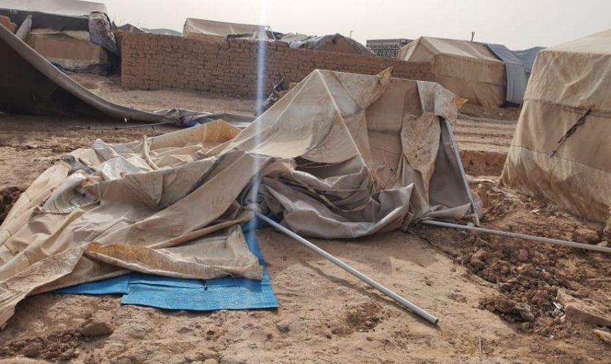 سوريا … عاصفة غبارية تتسبب في وفاة 16 شخصاً بينهم طفلان