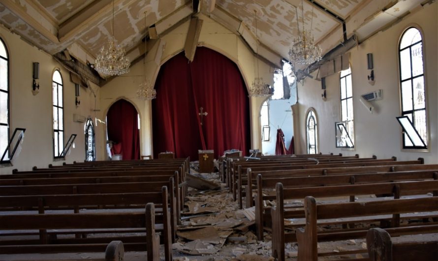 سوريا … قصف تركي يدمر كنيسة ​​​​​​​مار ساوا الحكيم في ريف بلدة تل تمر