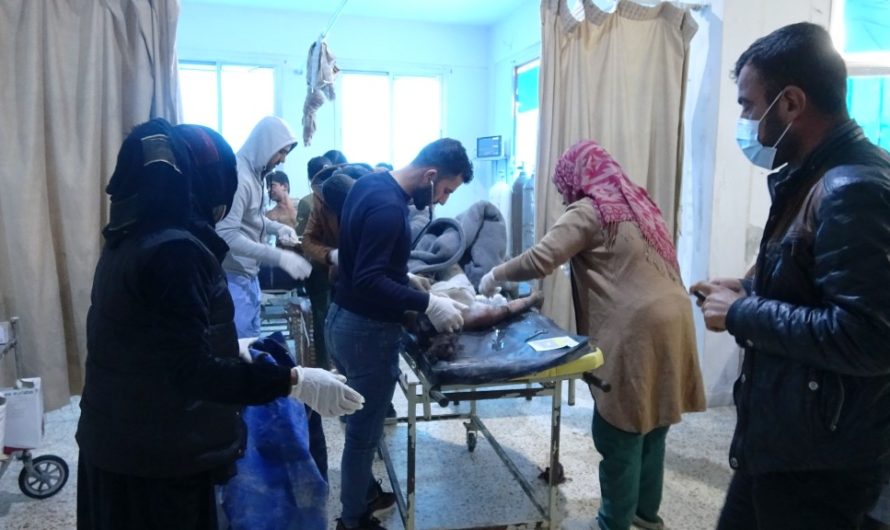 سوريا: إصابة 10 أشخاص منهم 9 أطفال في حريق في مخيم في ريف الرقة