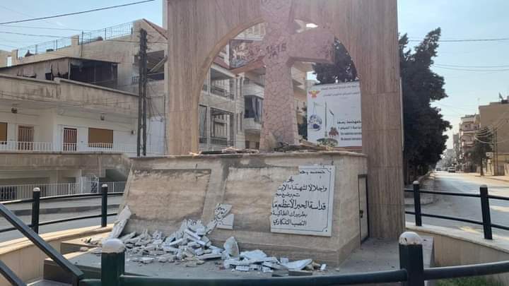 سوريا .. قصة النصب التذكاري لشهداء السيفو بالقامشلي الذي تعرض للتخريب