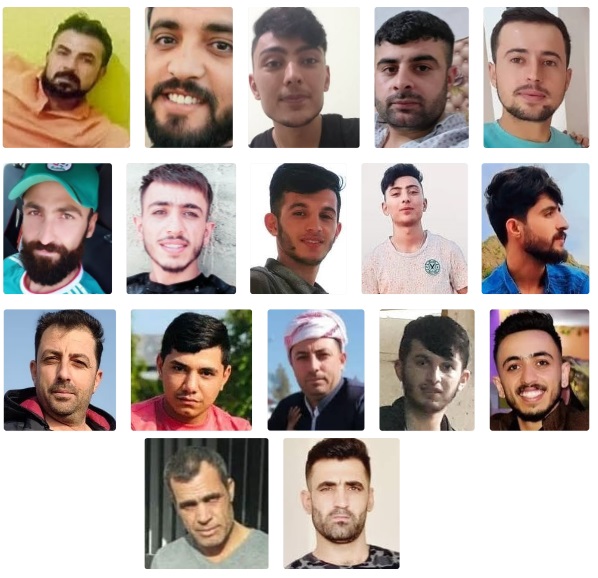 ركاب الزورق المفقود الذي انطلق بتاريخ 26 نيسان من الشواطئ الجزائرية باتجاه اسبانيا