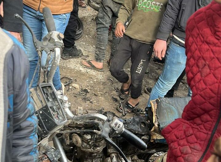 مقتل طفل وإصابة آخرين بانفجار دراجة مفخخة في عفرين
